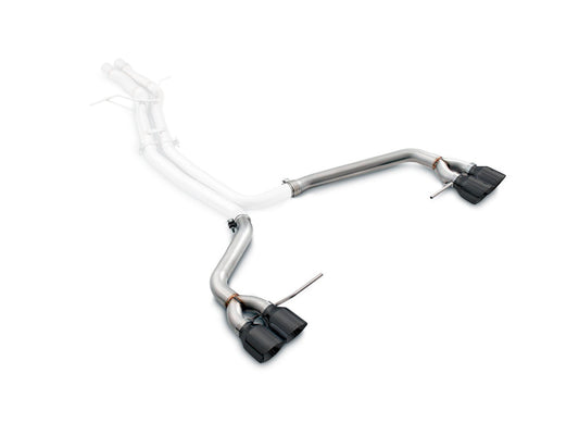 AWE Tuning Track Edition Exhaust System for Porsche Macan S / GTS / Turbo - Diamond Black 102mm Tips (3020-43040)