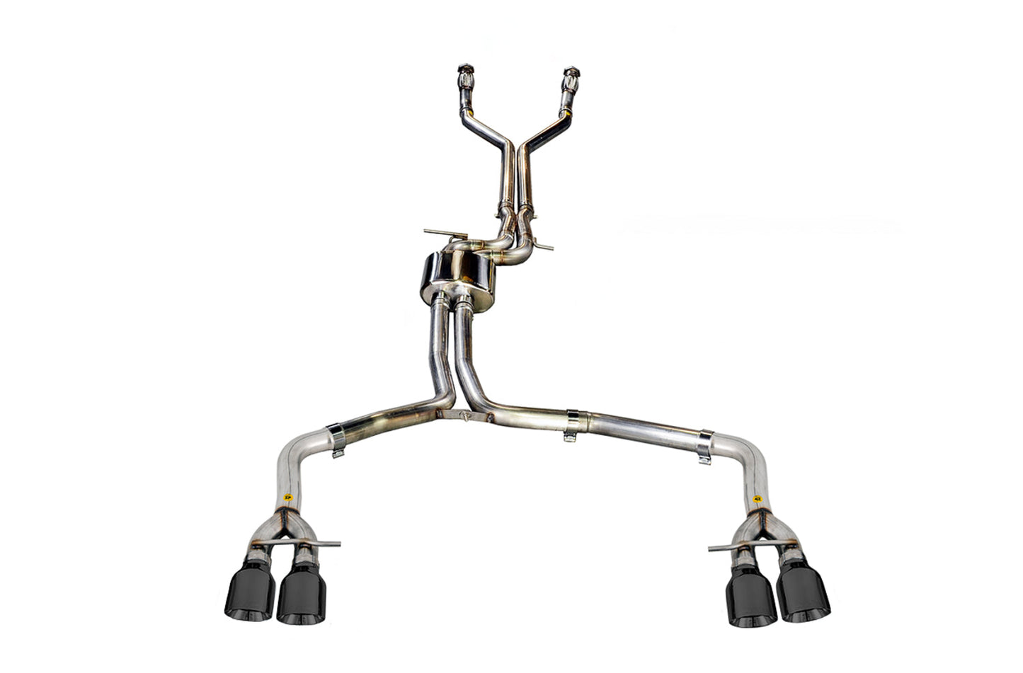 AWE Tuning Track Edition Exhaust for Audi C7 S6 4.0T - Diamond Black Tips (3020-43050)