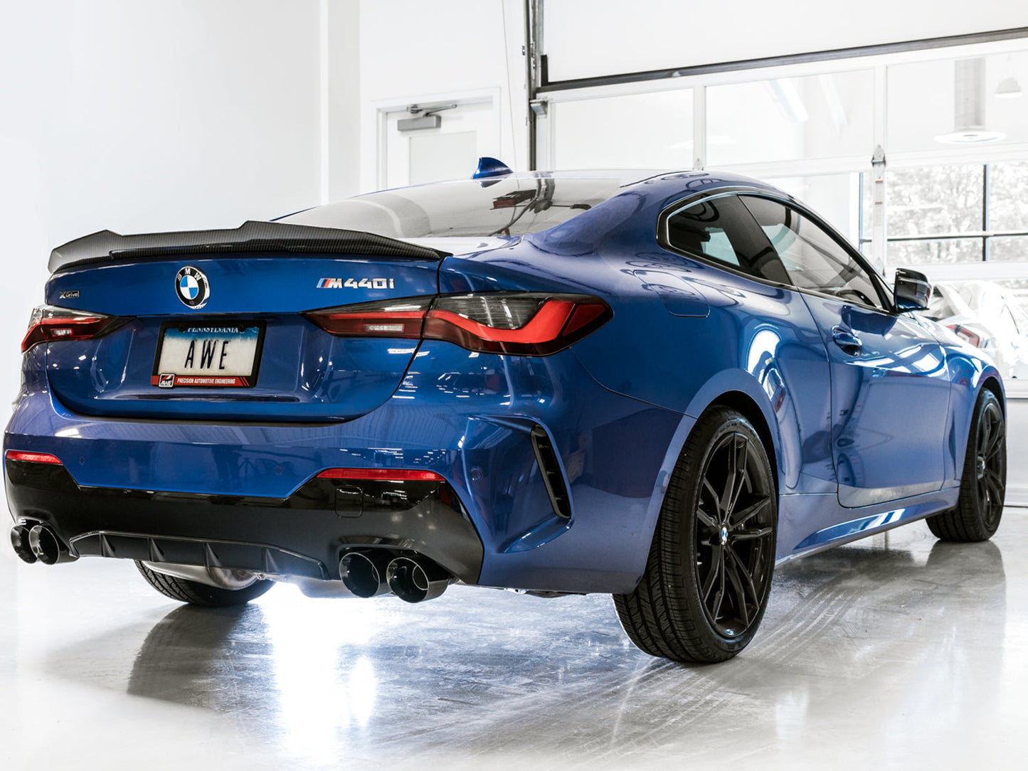 AWE Tuning Track Edition Exhaust for G2X M340i / M440i - Diamond Black Tips (3020-43085)