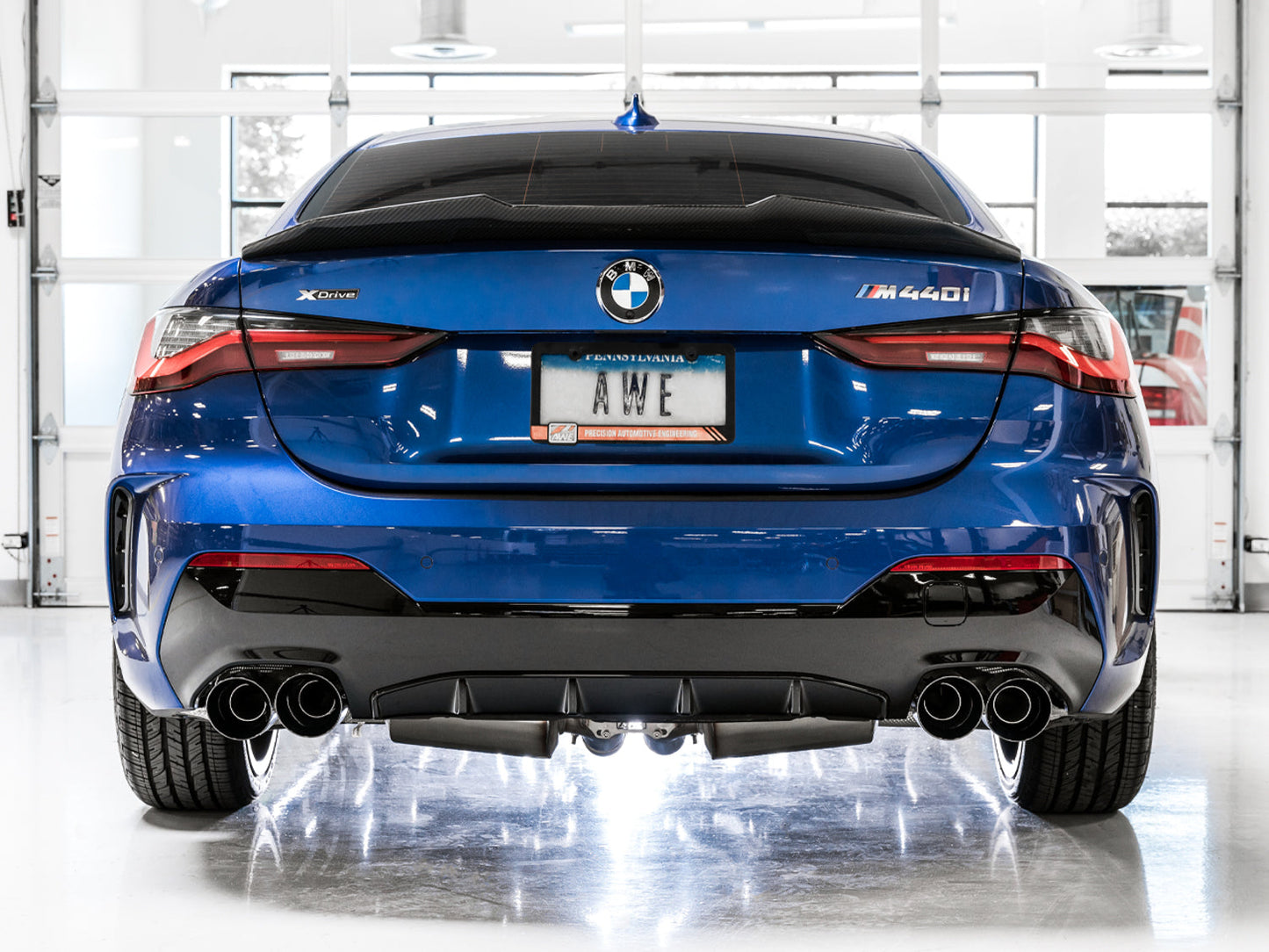 AWE Tuning Track Edition Exhaust for G2X M340i / M440i - Diamond Black Tips (3020-43085)