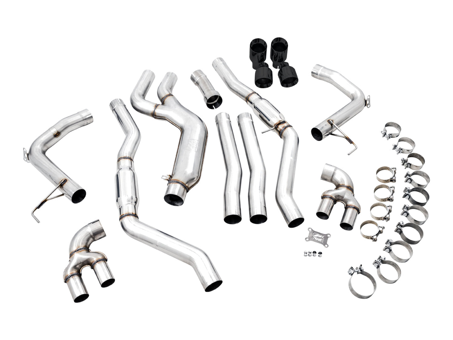 AWE Tuning Track Edition Exhaust for G2X M340i / M440i - Diamond Black Tips (3020-43085)