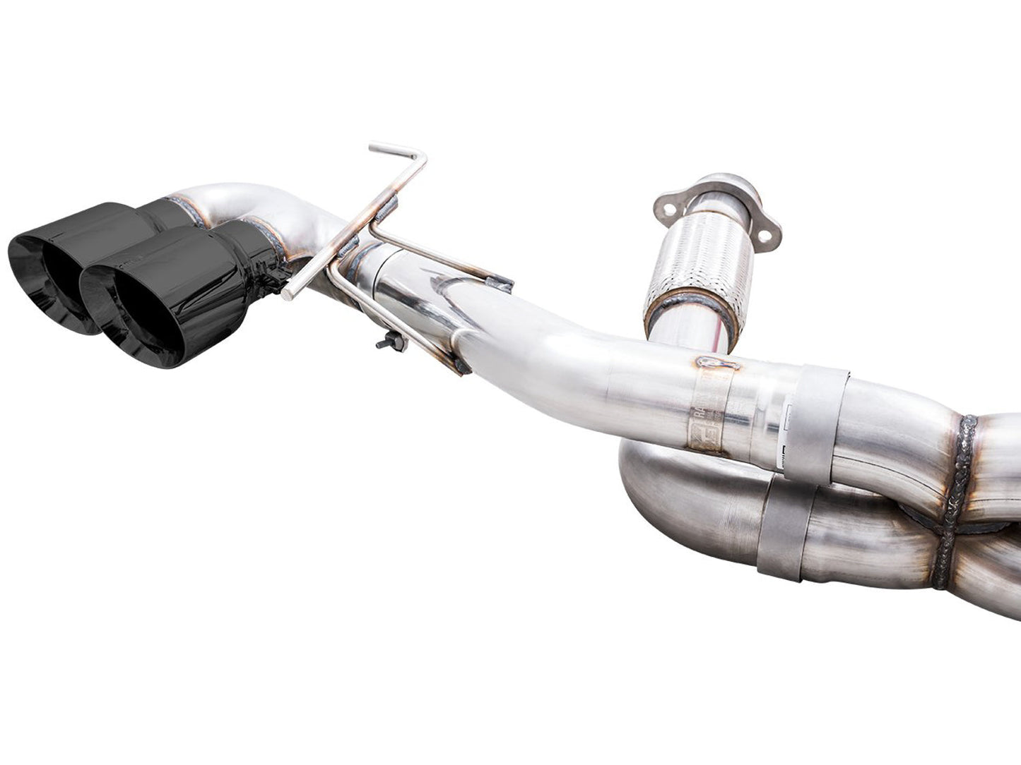 AWE Tuning Track Edition Exhaust for C8 Corvette - Diamond Black Tips (3020-43086)