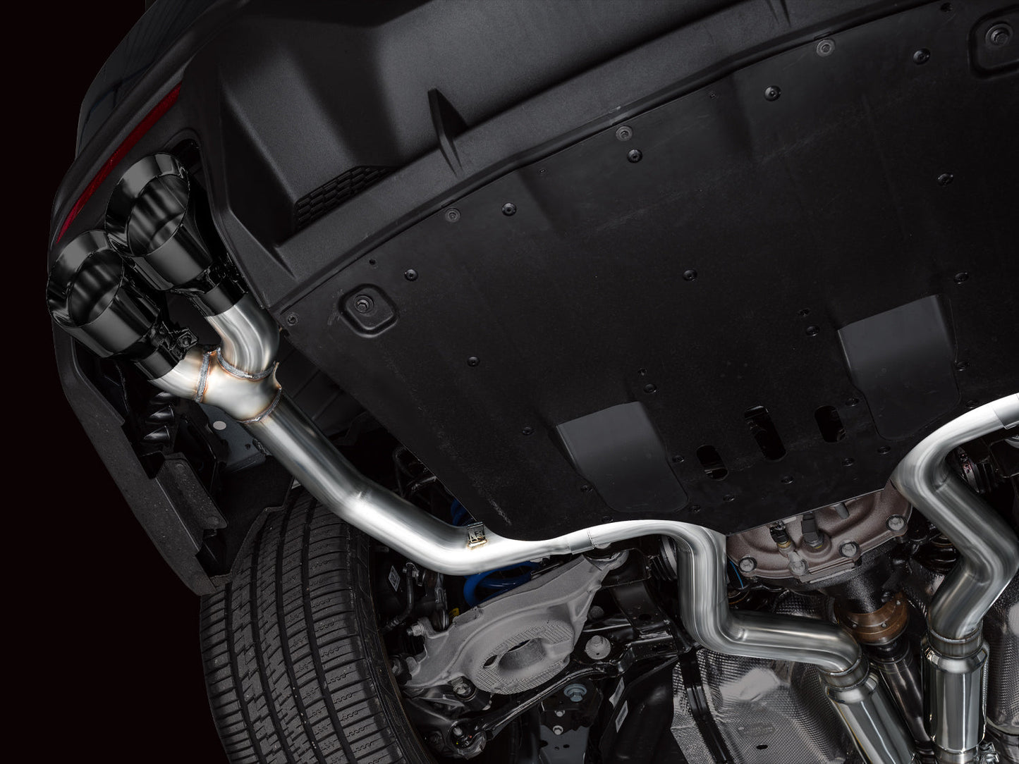AWE Exhaust Suite for S650 Ford Mustang Dark Horse