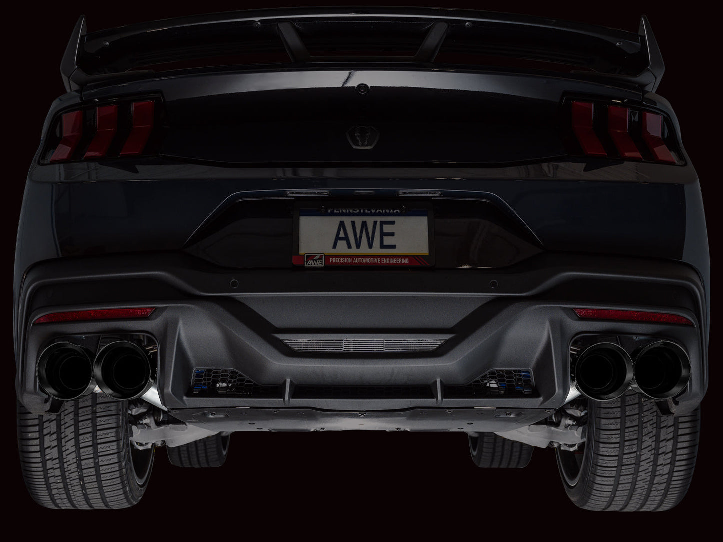 AWE Exhaust Suite for S650 Ford Mustang Dark Horse