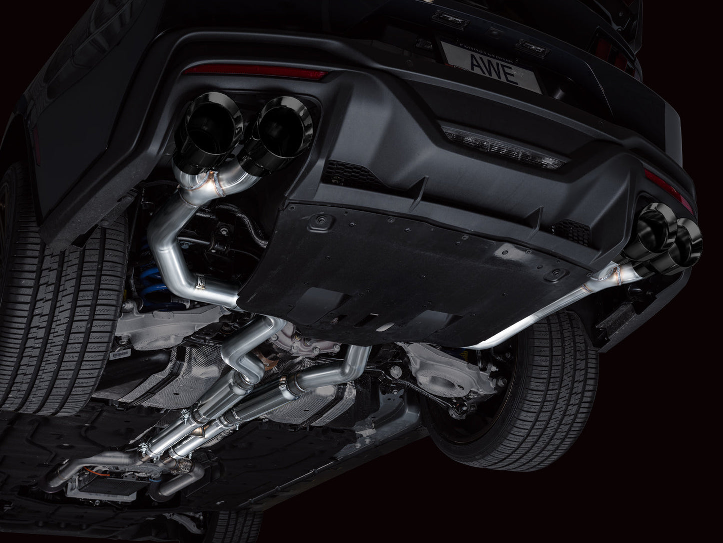 AWE Exhaust Suite for S650 Ford Mustang Dark Horse