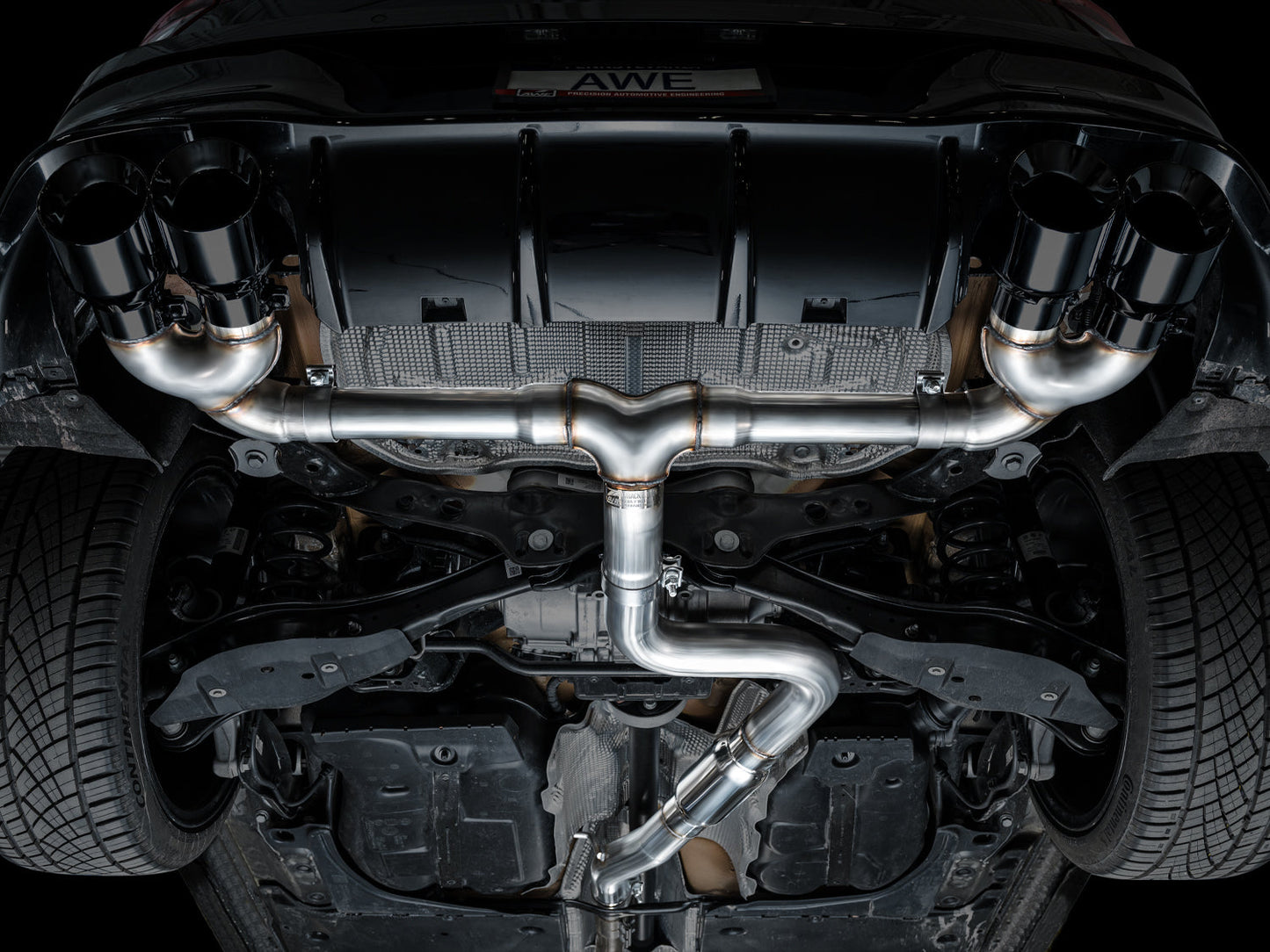 AWE EXHAUST SUITE FOR MK8 VOLKSWAGEN GOLF R