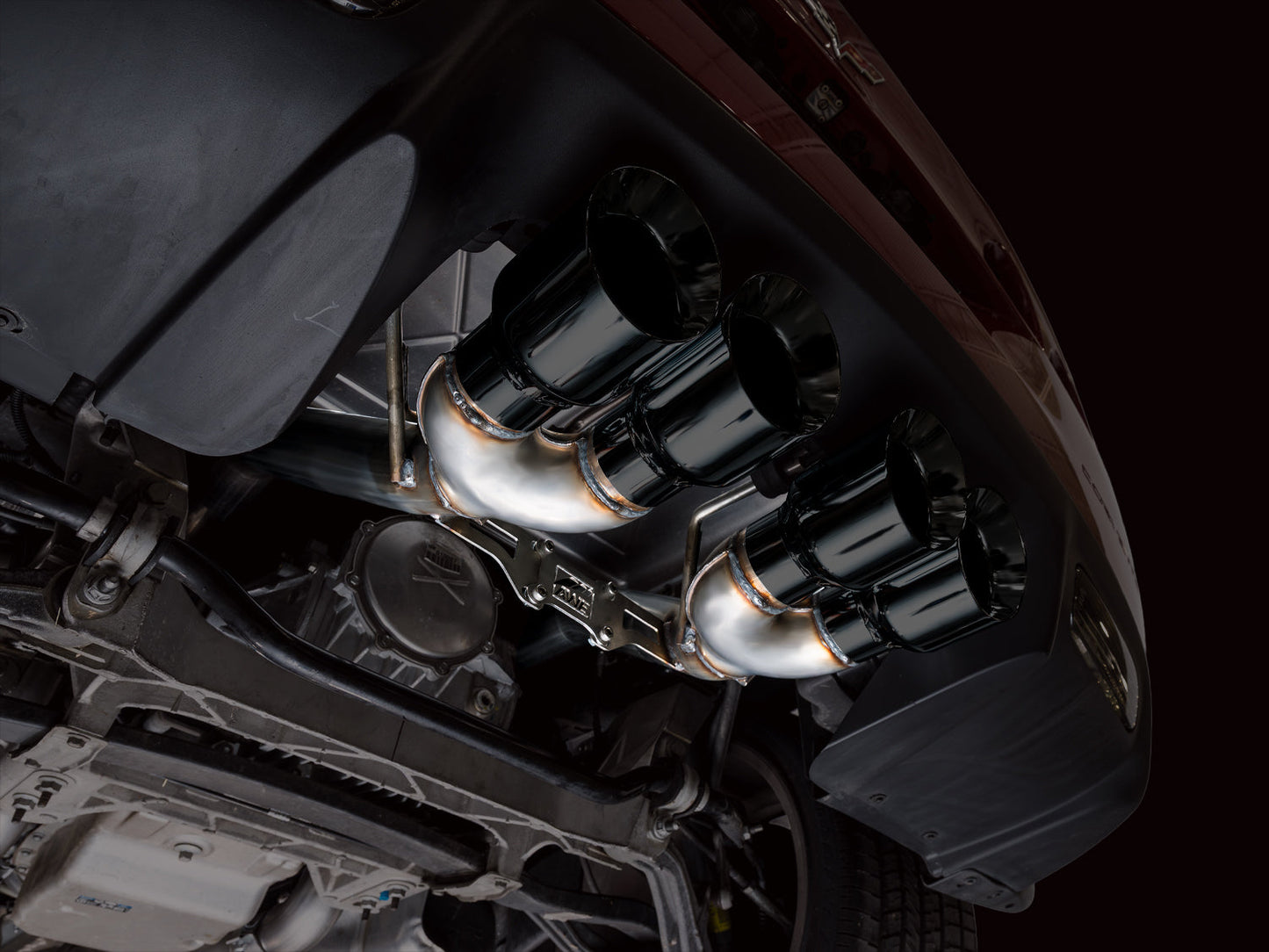 AWE Tuning 3020-43660 Axleback Exhaust 6.0L Corvette Track Ed w/ Diamond Tips