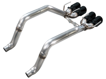 AWE Tuning 3020-43660 Axleback Exhaust 6.0L Corvette Track Ed w/ Diamond Tips