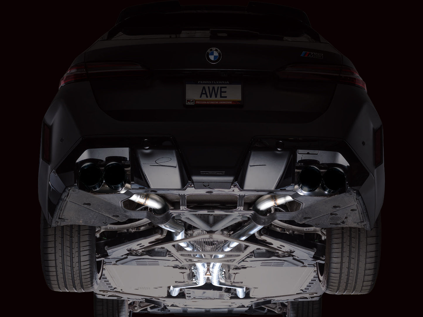 AWE Tuning 3020-43790 Exhaust System Kit for BMW Sedan/Wagon 4.4