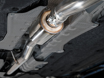 AWE Tuning Track Edition Exhaust w/ Triple Chrome Silver Tips for 2023 Honda Civic Type R FL5 (3020-52287)