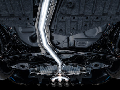 AWE Tuning Track Edition Exhaust w/ Triple Diamond Black Tips for 2023 Honda Civic Type R FL5 (3020-53287)