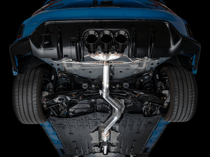 AWE Tuning Track Edition Exhaust w/ Triple Diamond Black Tips for 2023 Honda Civic Type R FL5 (3020-53287)