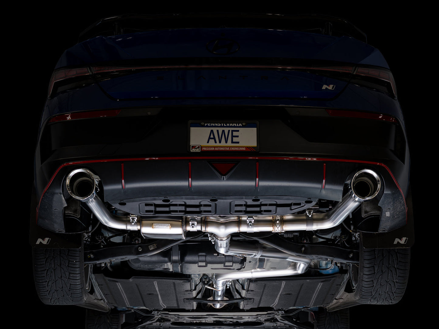 AWE Tuning 3025-32237 Exhaust System for 22-26 Hyuundai Elantra N Sedan 2.0