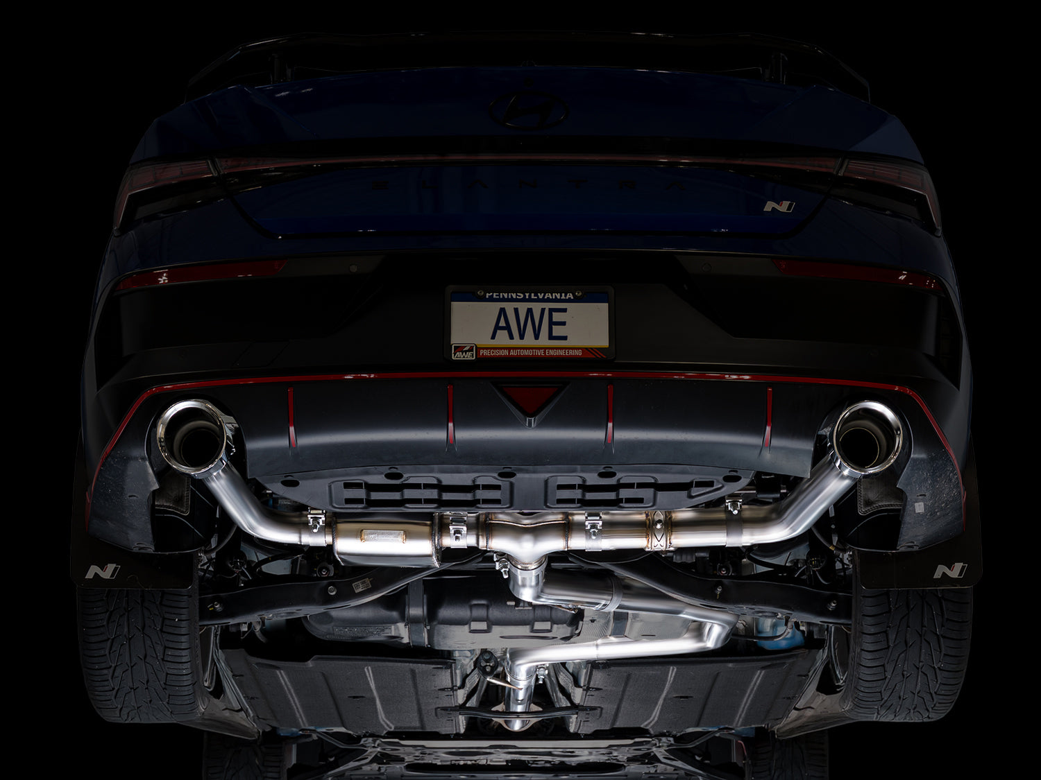 AWE Tuning 3025-32237 Exhaust System for 22-26 Hyuundai Elantra N Sedan 2.0