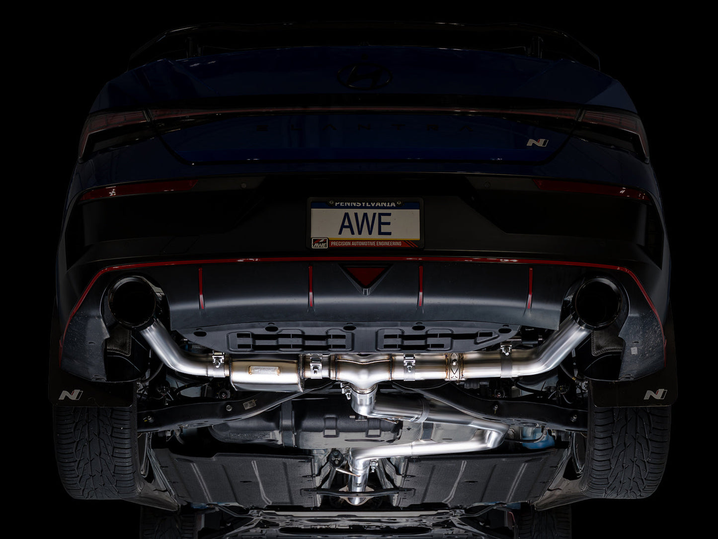 AWE Tuning 3025-33237 Exhaust System for 22-26 Hyuundai Elantra N Sedan 2.0