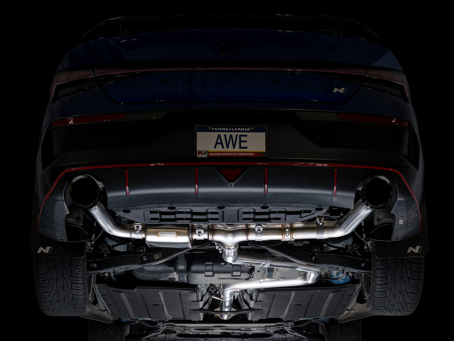 AWE Tuning 3025-33237 Exhaust System for 22-26 Hyuundai Elantra N Sedan 2.0