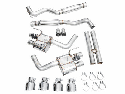 AWE Exhaust Suite for S650 Ford Mustang Dark Horse