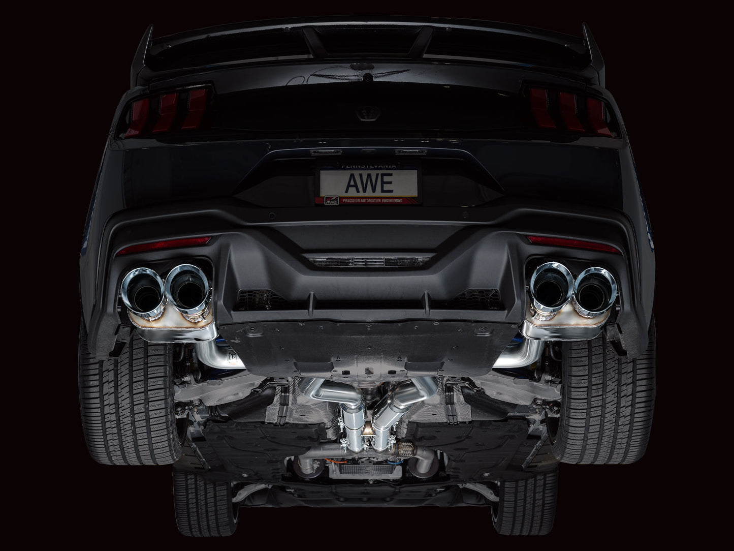 AWE Exhaust Suite for S650 Ford Mustang Dark Horse