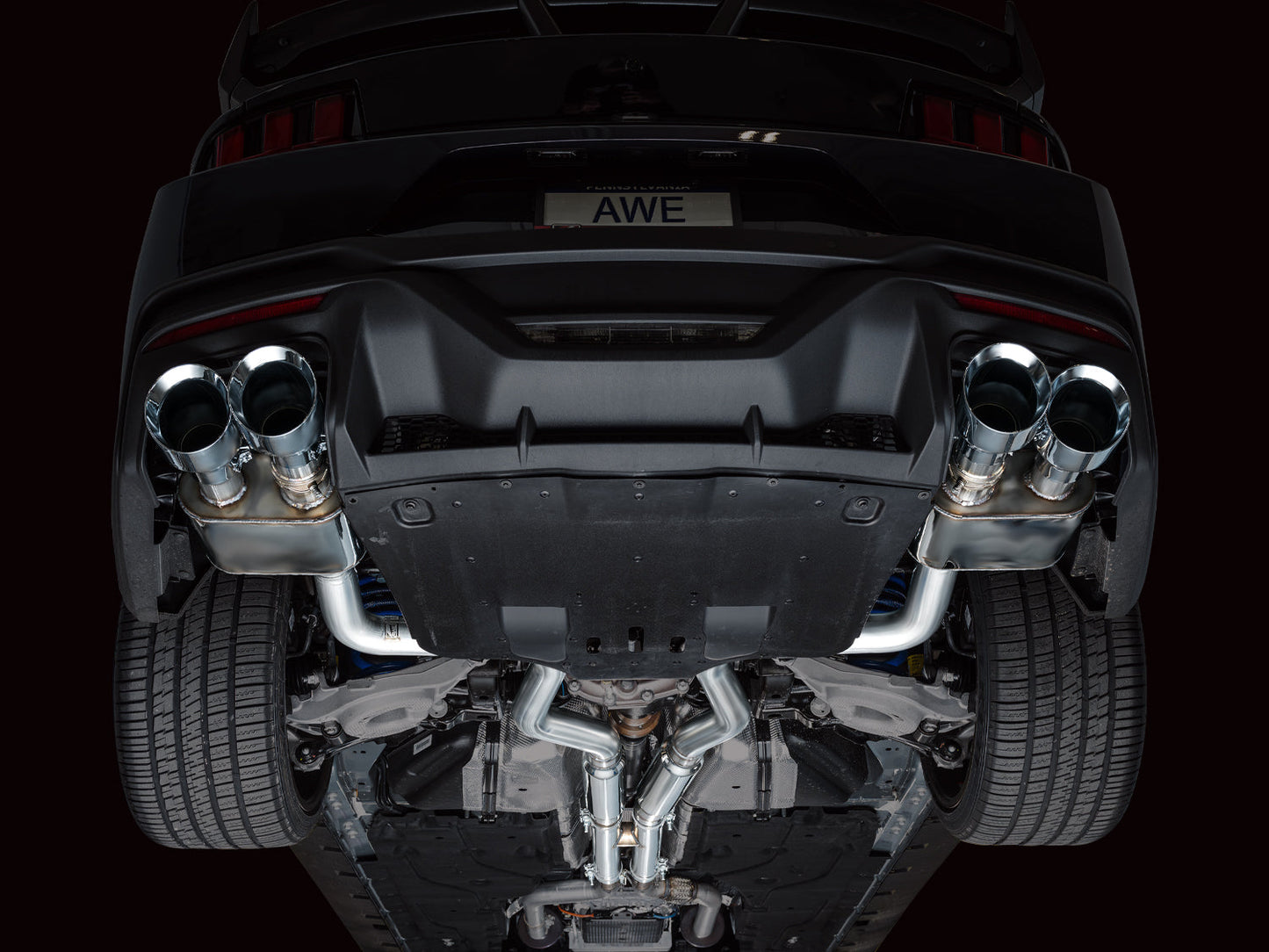 AWE Exhaust Suite for S650 Ford Mustang Dark Horse