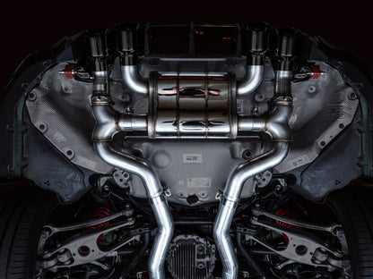 AWE Tuning SwitchPath Catback Exhaust for BMW G8X M3/M4 - Chrome Silver Tips (3025-42480)