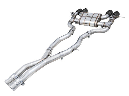 AWE Tuning SwitchPath Catback Exhaust for BMW G8X M3/M4 - Chrome Silver Tips (3025-42480)