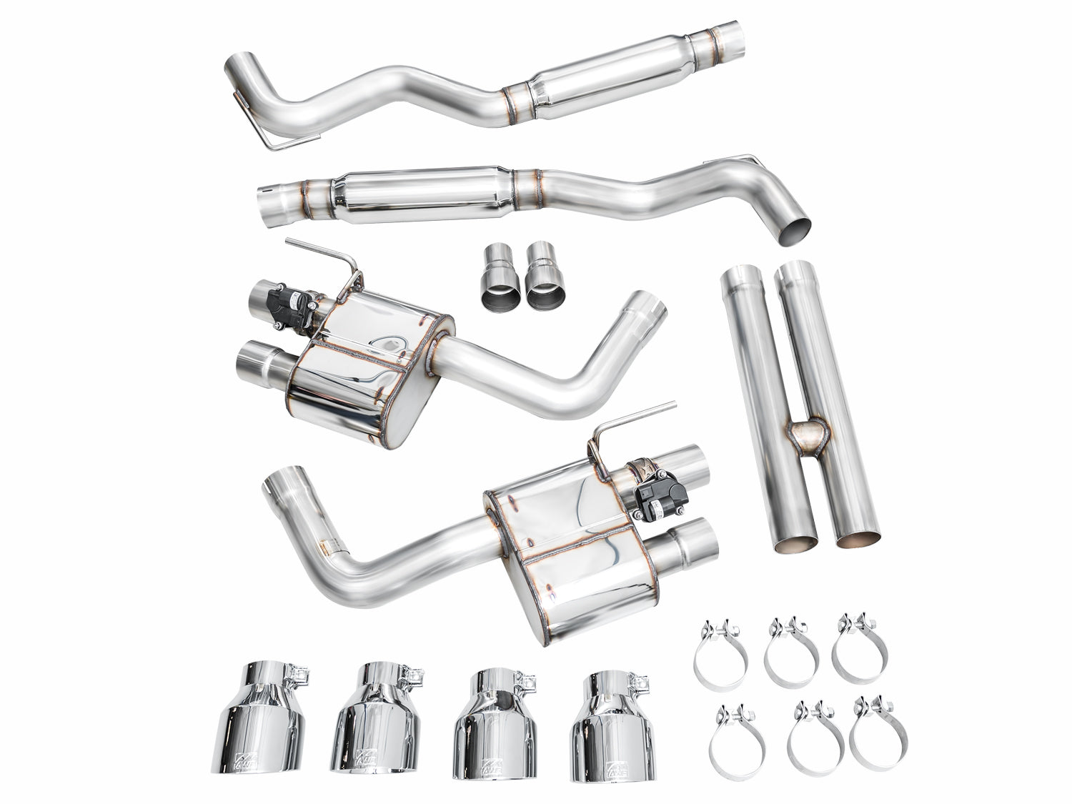 AWE Tuning 3025-42551 Exhaust System for 21-23 Ford Mustang Mach 1 Coupe 5.0 RWD