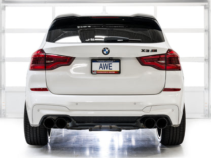 AWE 3025-43301 SwitchPath Axleback Exhaust for 20-25 BMW X3 M/20-25 BMW X4 M