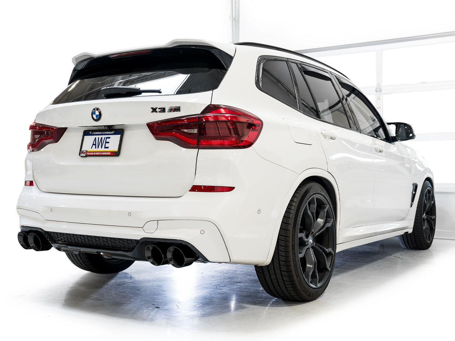 AWE 3025-43301 SwitchPath Axleback Exhaust for 20-25 BMW X3 M/20-25 BMW X4 M