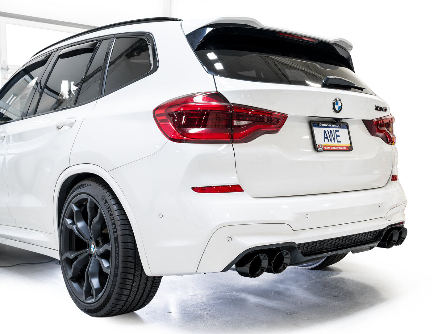AWE 3025-43301 SwitchPath Axleback Exhaust for 20-25 BMW X3 M/20-25 BMW X4 M