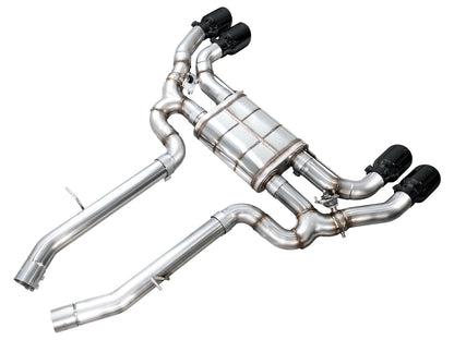 AWE 3025-43301 SwitchPath Axleback Exhaust for 20-25 BMW X3 M/20-25 BMW X4 M