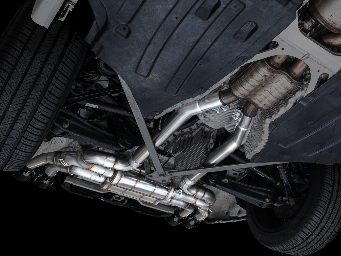 AWE 3025-43301 SwitchPath Axleback Exhaust for 20-25 BMW X3 M/20-25 BMW X4 M