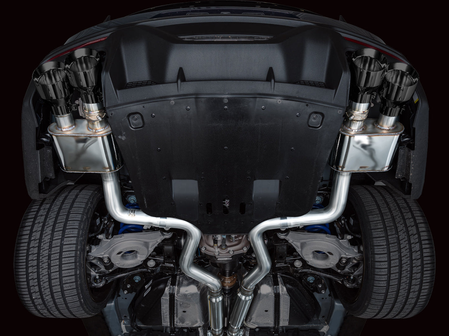 AWE Exhaust Suite for S650 Ford Mustang Dark Horse
