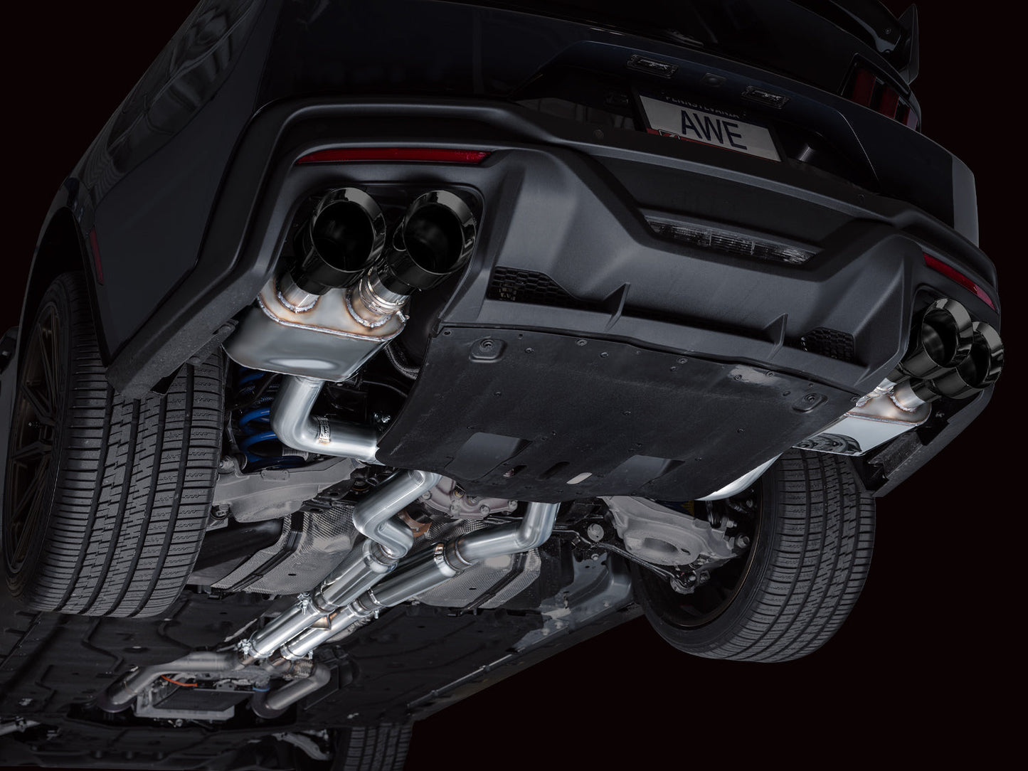 AWE Exhaust Suite for S650 Ford Mustang Dark Horse