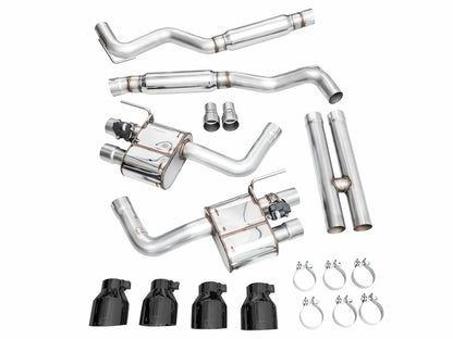 AWE Exhaust Suite for S650 Ford Mustang Dark Horse