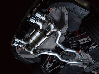 AWE Tuning SwitchPath Catback Exhaust for BMW G8X M3/M4 - Diamond Black Tips (3025-43480)
