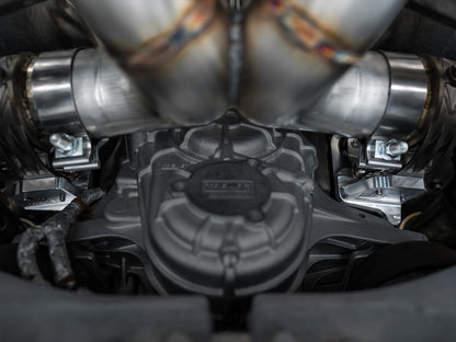 AWE Tuning SwitchPath Cat-Back Exhaust - Diamond Black Tips for 2023 C8 Corvette Z06 (3025-43906)