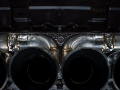 AWE Tuning SwitchPath Cat-Back Exhaust - Diamond Black Tips for 2023 C8 Corvette Z06 (3025-43906)