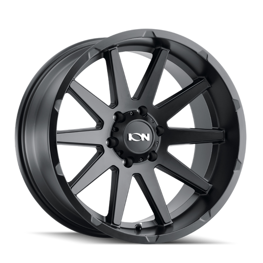 ION Wheels Type 143 Matte Black | 17x9" +18mm | 5x139.7mm Wheel