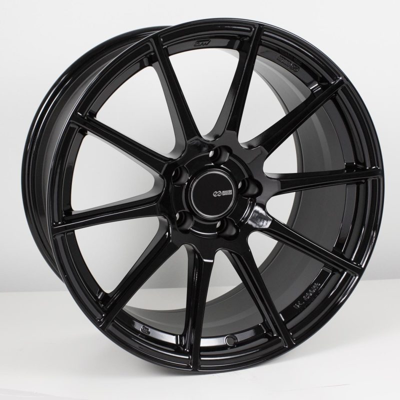 Enkei TS10 Black | 18x8.5" +45mm | 5x112mm Wheel