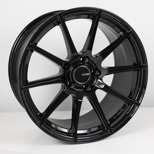 Enkei TS10 Black | 18x8.5" +35mm | 5x114.3mm Wheel