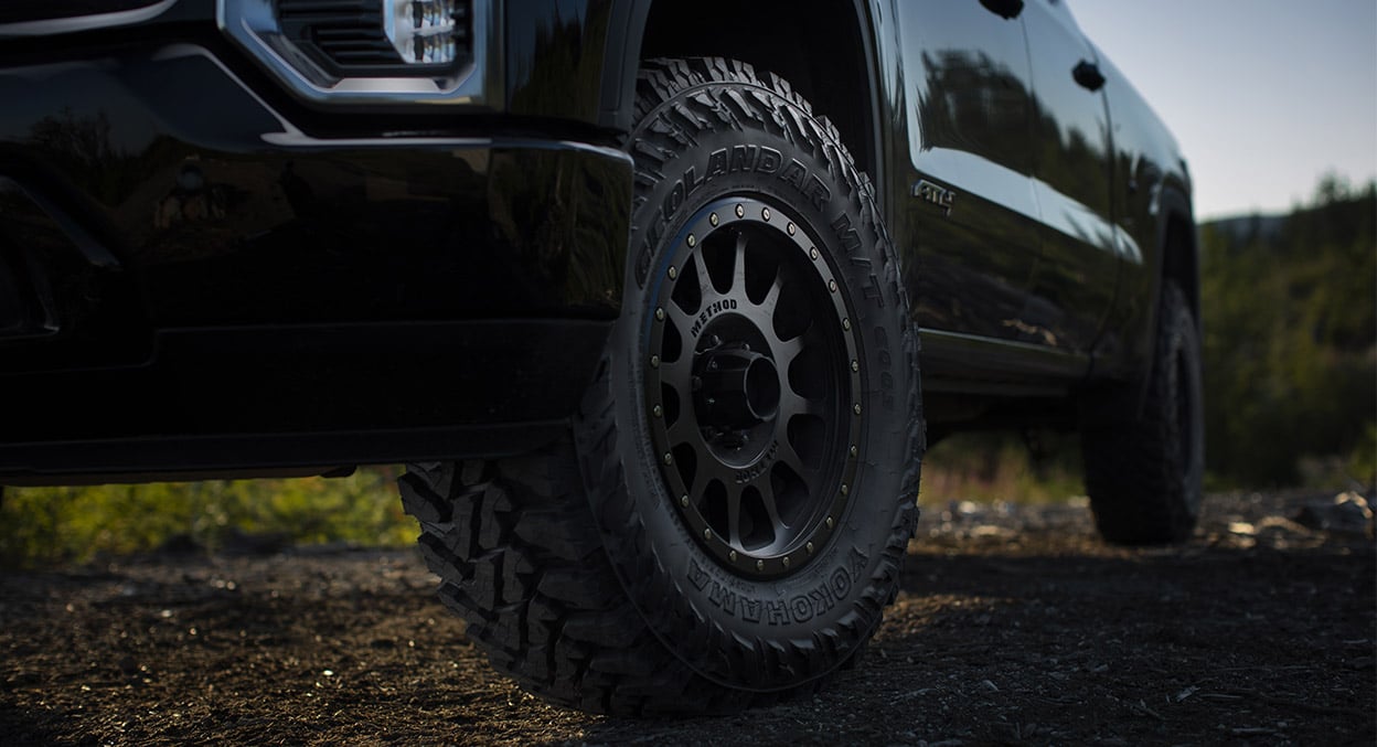 (set of 4) Method MR305 NV Matte Black | 20x9" +18mm | 6x135mm Wheel