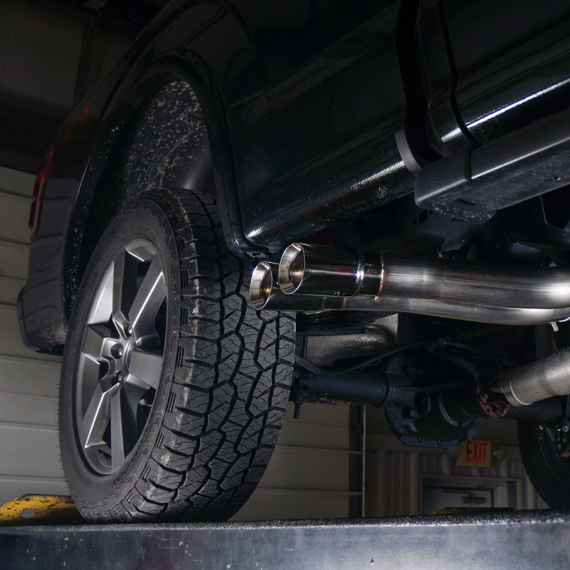 Stainless Works X-Pipe Resonator Muffler | Ford F-150 (15-18) 5.0L w/ Front Passenger Exit (FT15CBFT)