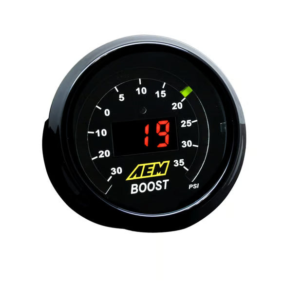 AEM Digital Boost Gauge - 30 to 35 PSI (30-4406)