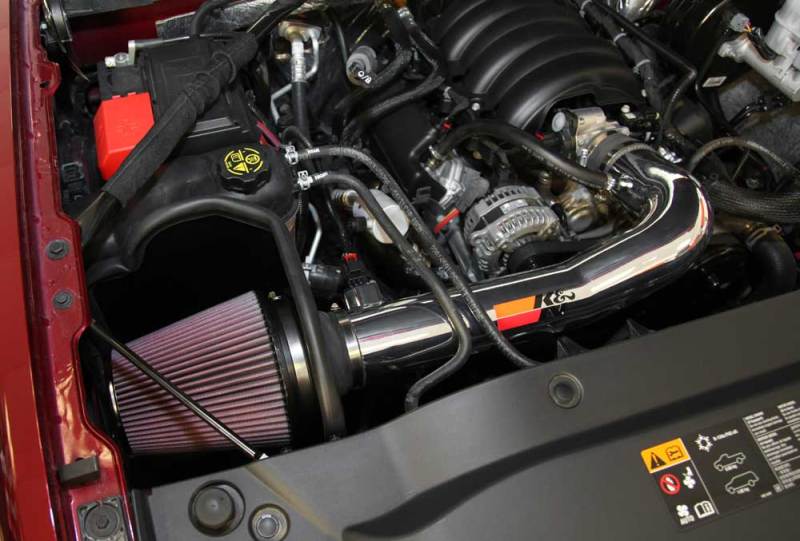K&N 77 Series Performance Intake Kit | Chevrolet Silverado / GMC Sierra 1500 (14) V6 4.3L (77-3085KP)