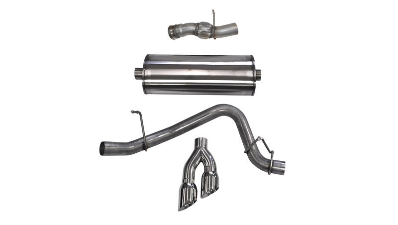 Corsa 2015-2020 GMC Yukon Denali 6.2L V8 Single Side Exit Cat-Back Exhaust w/Polished Tips |  14826 (14826)