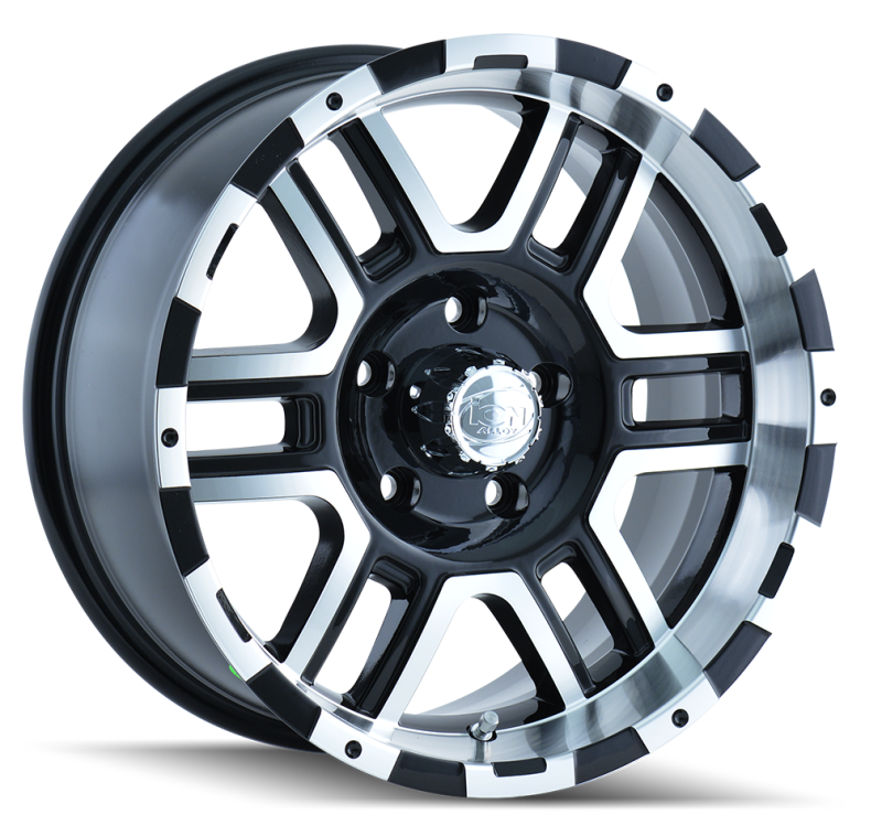 ION Wheels Type 179 Black/Machined | 16x8" +10mm | 5x135mm Wheel