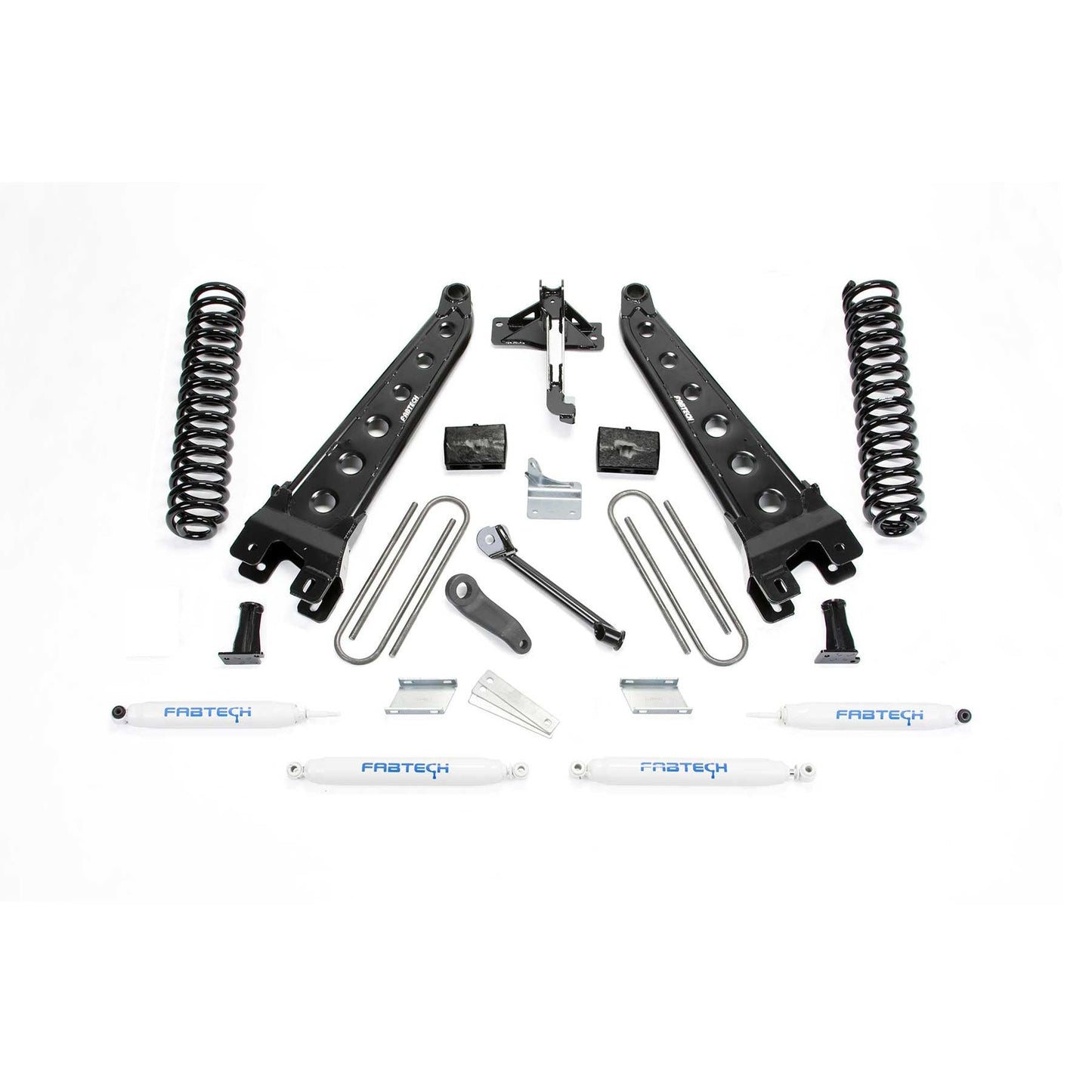 Fabtech 6" Radius Arm System w/ Coils & Performance Shocks | Ford F350/450 4WD 8 Lug (08-16) (K2131)