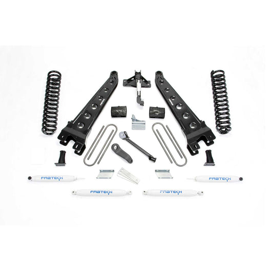Fabtech 6" Radius Arm System w/ Coils & Performance Shocks | Ford F350/450 4WD 8 Lug (08-16) (K2131)