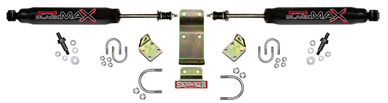 Skyjacker 8203 High Clearance Dual Stabilizer Kit Black for 07-18 Wrangler JK