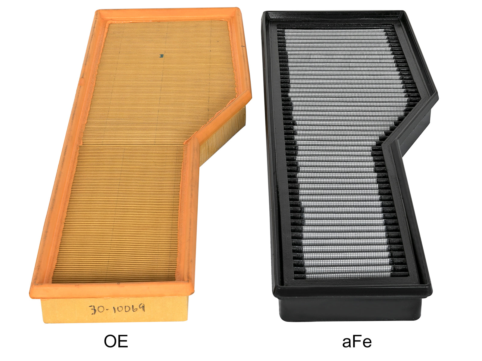 aFe Magnum FLOW Pro DRY S OE Replacement Filter | Porsche 911 Carrera 997 (04-08) (31-10069)